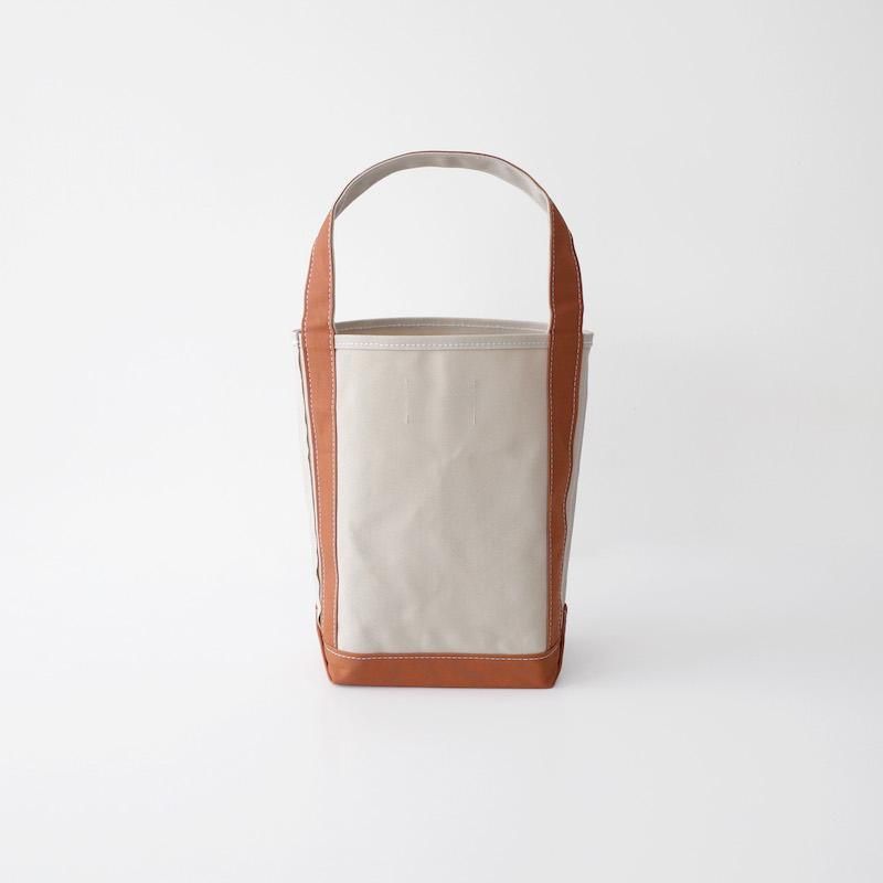TEMBEA Baguette Tote Small - Light Beige / Coffee