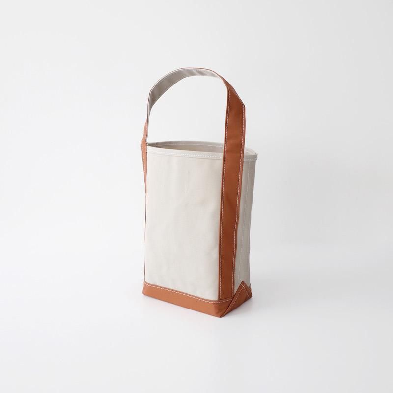 TEMBEA Baguette Tote Small - Light Beige / Coffee