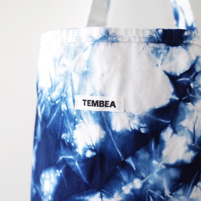 TEMBEA Baguette Tote Indigo Tie-dye
