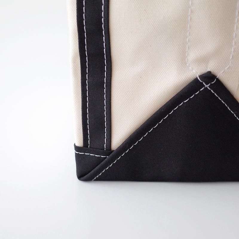 TEMBEA Book Tote Small Natural / Black