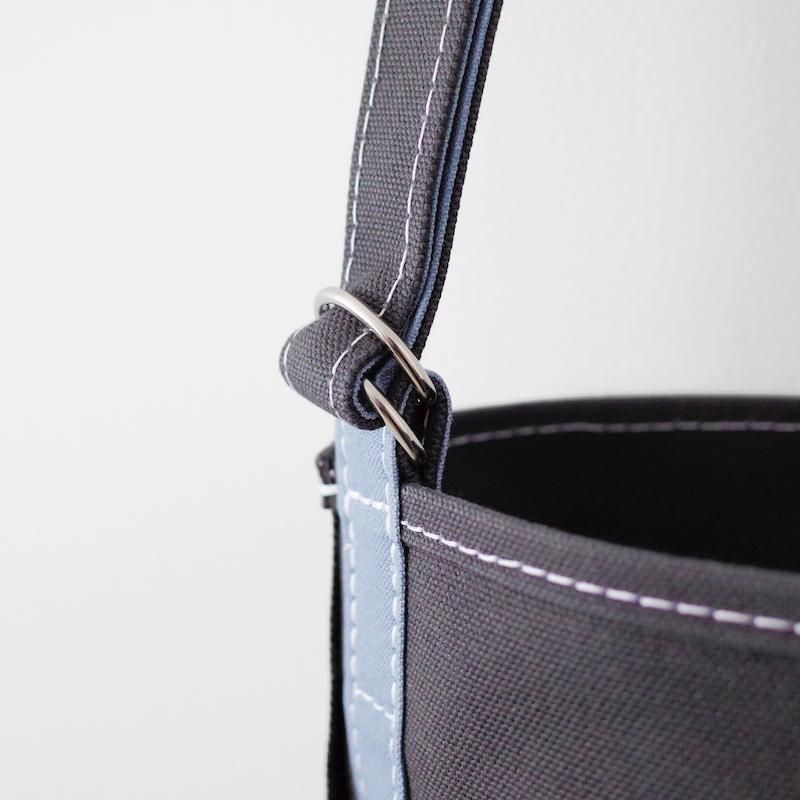 TEMBEA テンベア Branch Tote Mini Charcoal Aqua Gray
