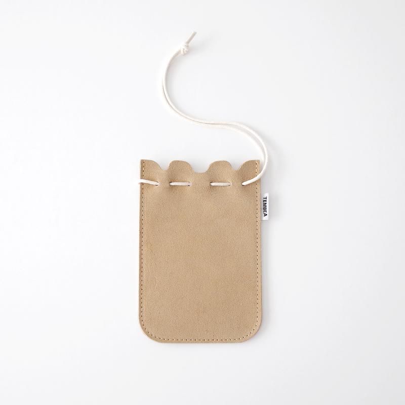 TEMBEA Purse Suede Beige