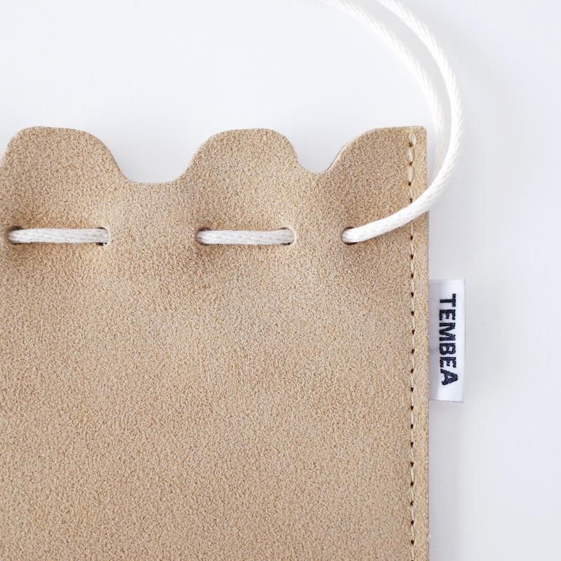 TEMBEA Purse Suede Beige