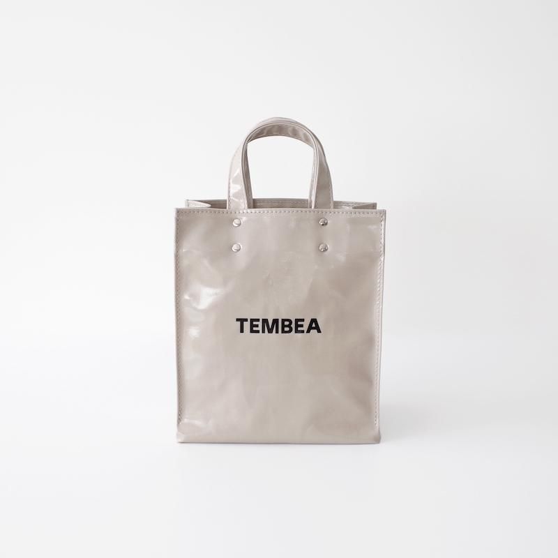 TEMBEA テンベア Paper Tote ペーパートート Small スモール PVC Coating Sand Beige