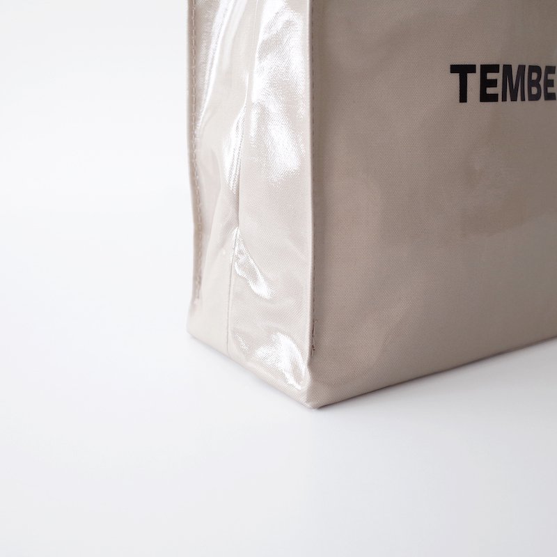 TEMBEA テンベア Paper Tote ペーパートート Small スモール PVC Coating Sand Beige