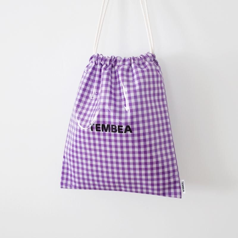 TEMBEA ƥ٥  PVC Coating Gingham Purple