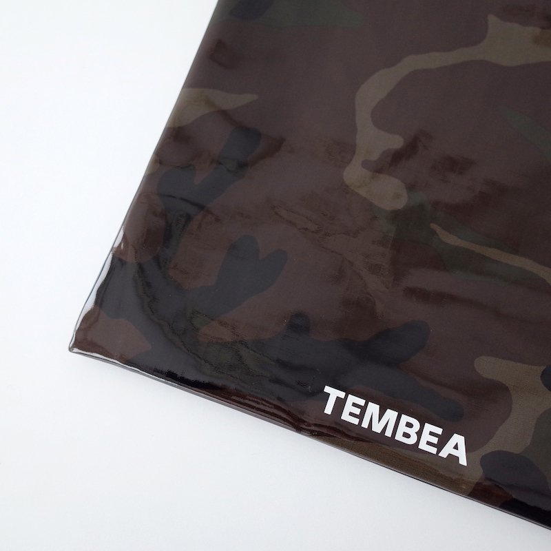 TEMBEA テンベア 巾着 PVC Coating Woodland Camo 迷彩