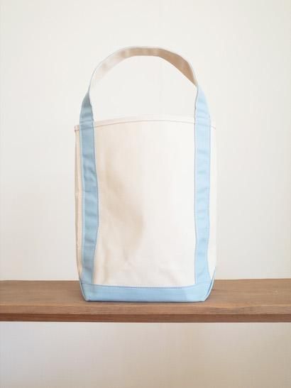 TEMBEA Baguette Tote - Natural / French Blue