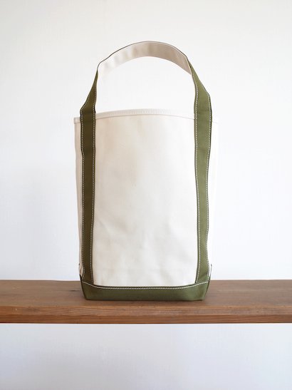 TEMBEA Baguette Tote - Natural / Olive