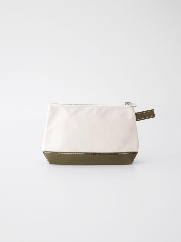 TEMBEA Toiletry Bag - Natural / Olive