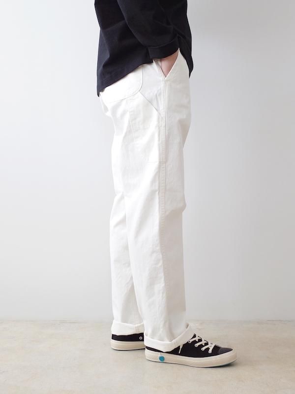 SALE】orSlow French Work Pants - Ecru