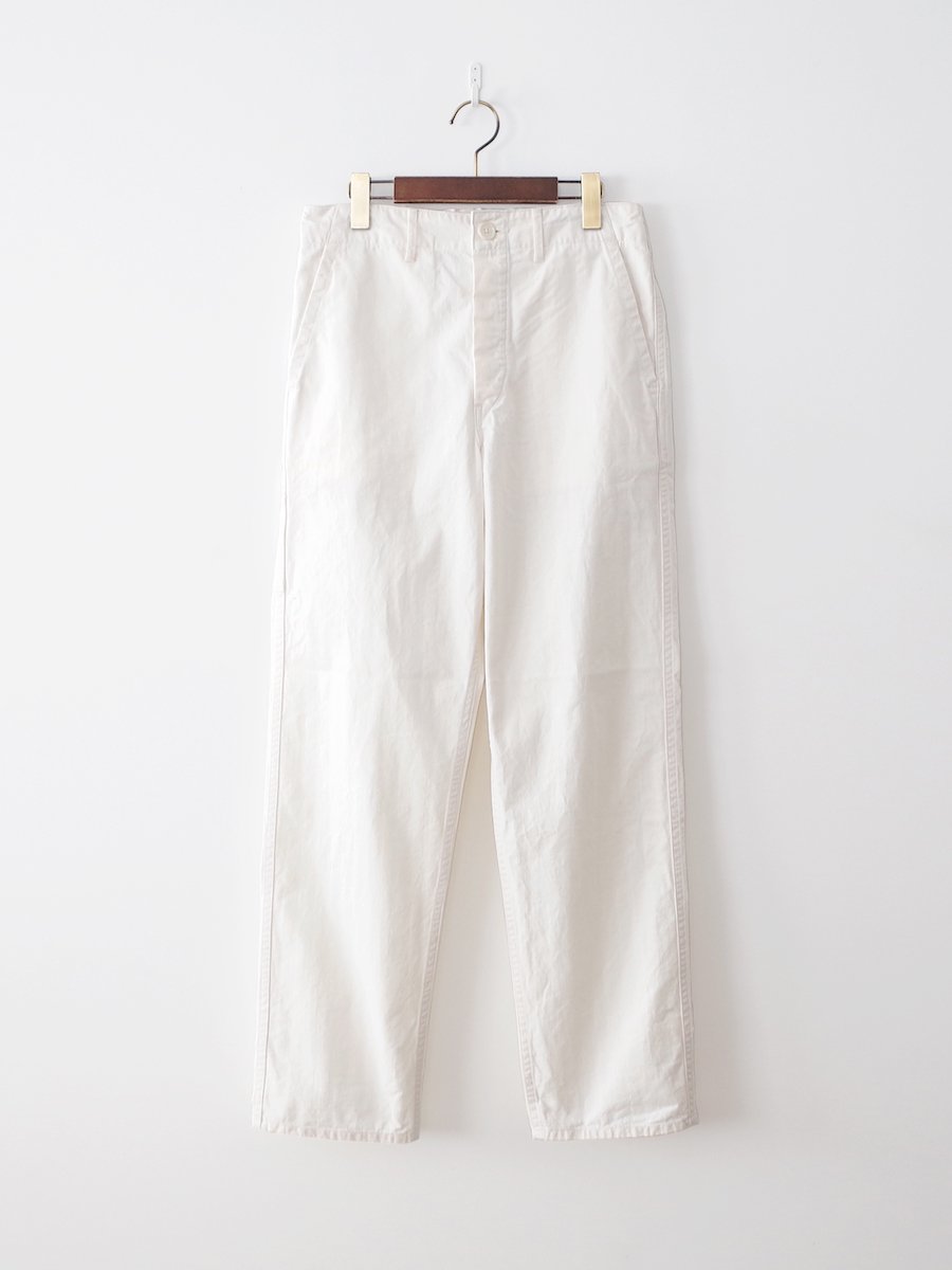 <img class='new_mark_img1' src='https://img.shop-pro.jp/img/new/icons21.gif' style='border:none;display:inline;margin:0px;padding:0px;width:auto;' />【20%OFF】orSlow French Work Pants - Ecru