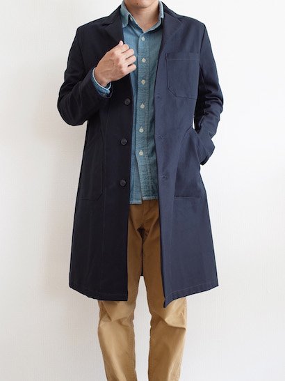 Yarmo  Work Coat - Navy