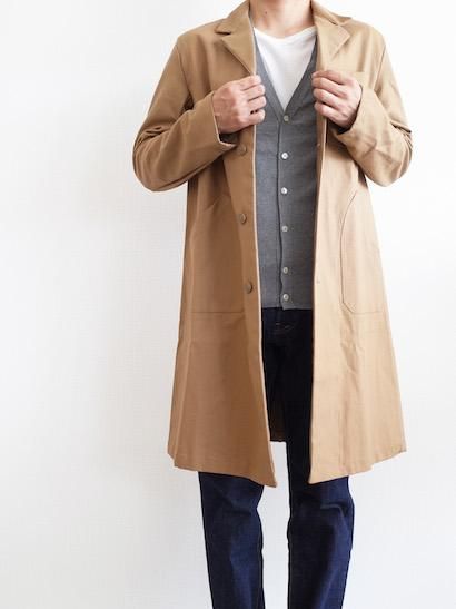 イングランド製 yarmo ワークコート チェスターコート ヤーモ Yarmo ワーク コート MADE IN ENGLAND
