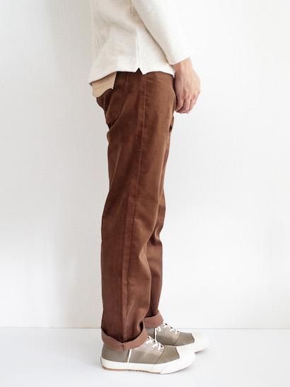 orslow オアスロウ 107 コーデュロイパンツ ブラウン L