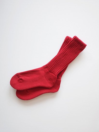RoToTo Loose Pile Socks - Red