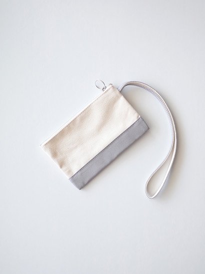 TEMBEA Envelope Small - Natural / Gray