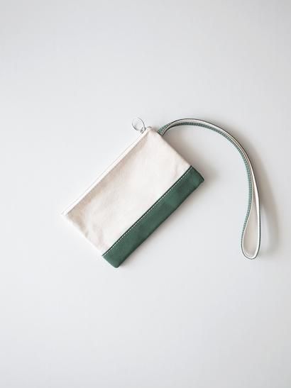 TEMBEA Envelope Small - Natural / Green