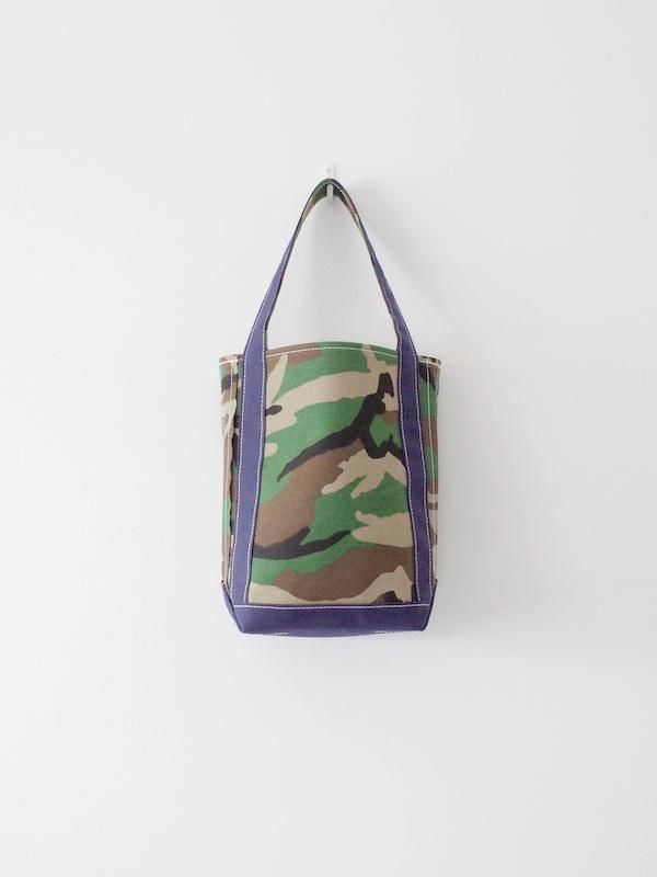 TEMBEA Baguette Tote Small - Woodland Camo / Dk Navy