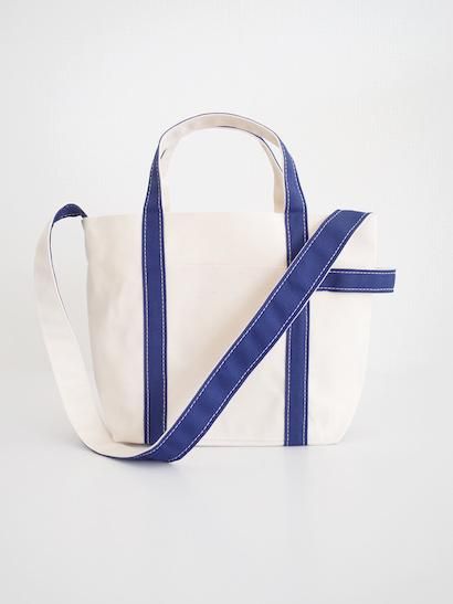 TEMBEA Club Tote Small - Natural / Navy