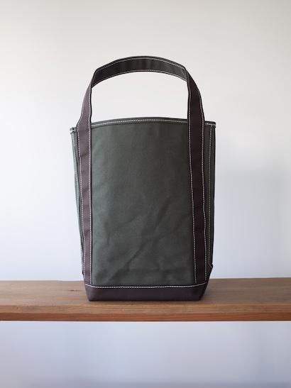 TEMBEA Baguette Tote - Olive / Dk Brown