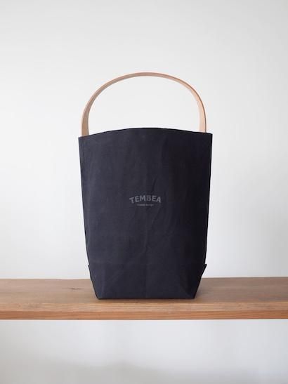 TEMBEA Baguette Tote Logo - Black