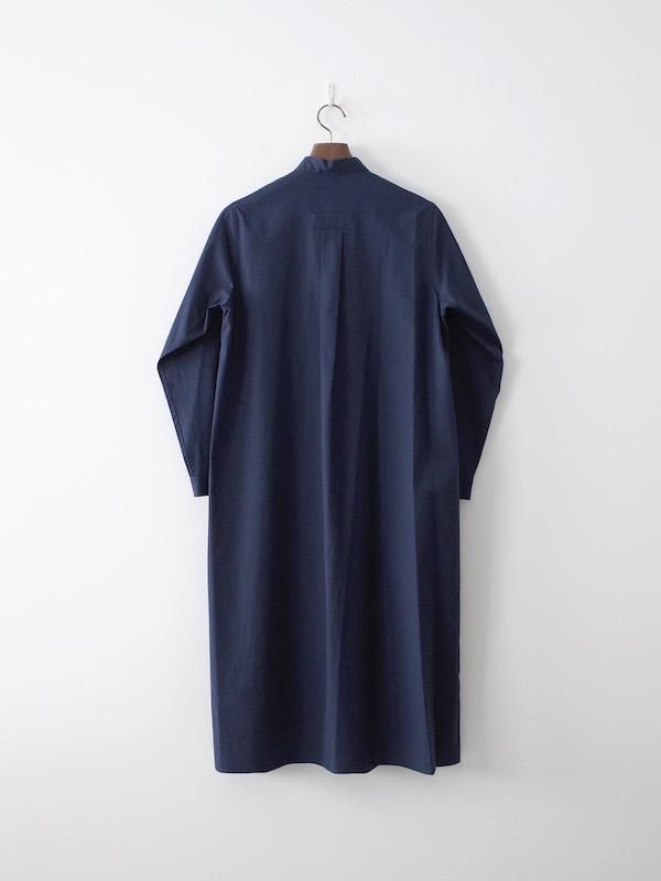 Charpentier de Vaisseau Dolly コットンシャツワンピース Navy