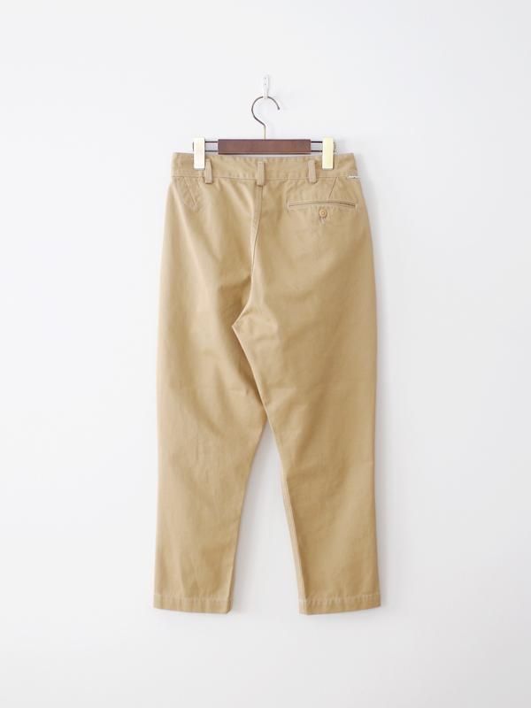 orSlow オアスロウ ビリージーン Lチノパン タック テーパード ベージュ orSlow オアスロウ レディース ビリージーン LADY'S BILLY JEAN