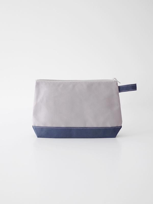 TEMBEA Toiletry Bag Large - Gray / Smoky Blue