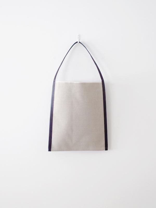 100％本物保証！ TEMBEA Big Logo Tote - Natural / Black バッグ