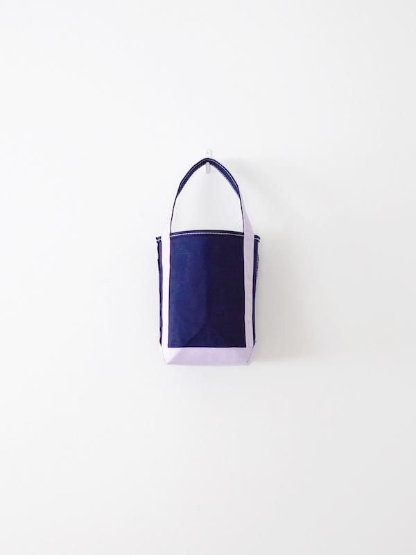 TEMBEA Baguette Tote Mini - Navy / Lavender