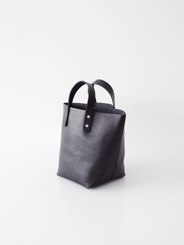 TEMBEA Delivery Tote Small Shrink Leather - Black