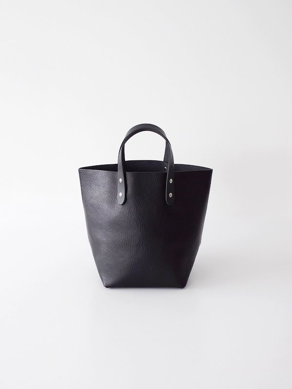 TEMBEA Delivery Tote Small Shrink Leather - Black