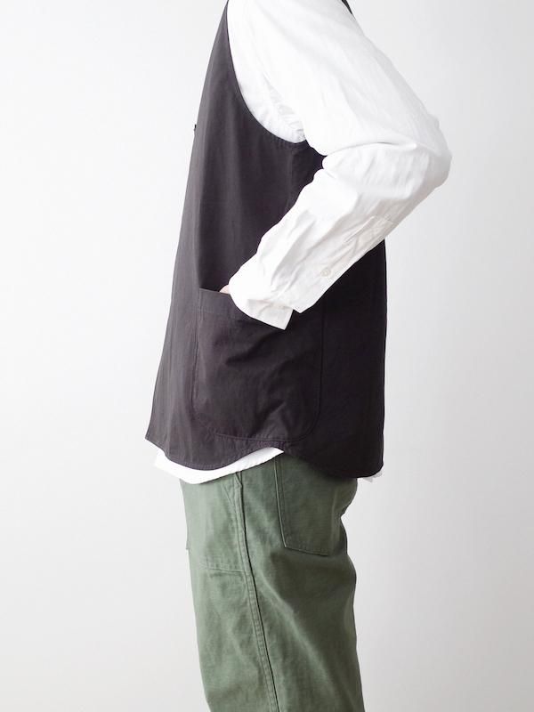 nisica ニシカ ダブルボタンベスト ウール　サイズ4(XL) nisica ダブルボタンベスト ウール Navy