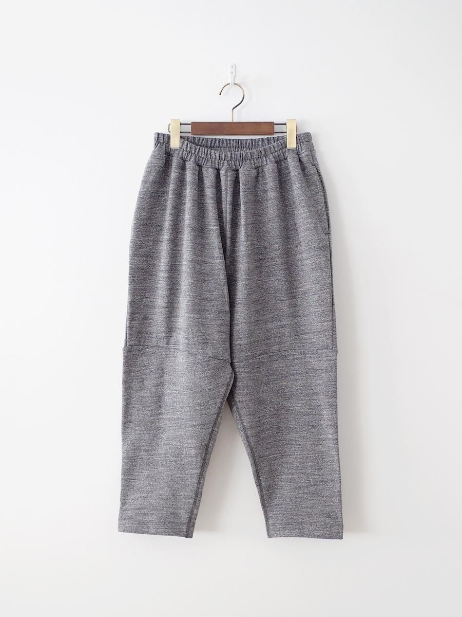homspun 裏パイル度詰パンツ TOP杢チャコール