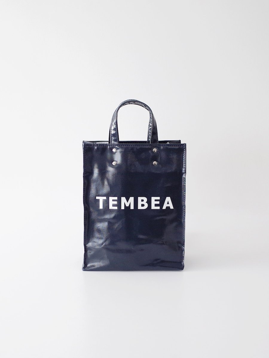 TEMBEA Paper Tote Small - Smoky Blue