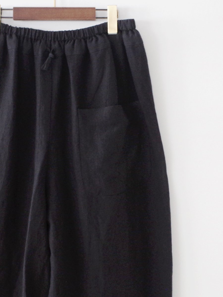 Atelier d'antan Wiley Linen Pants- Black