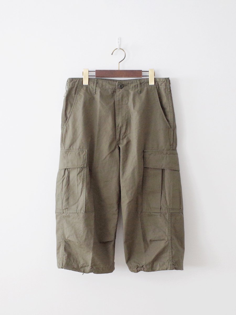orSlow Vintage Fit 6pocket Cargo Shorts - Army Green