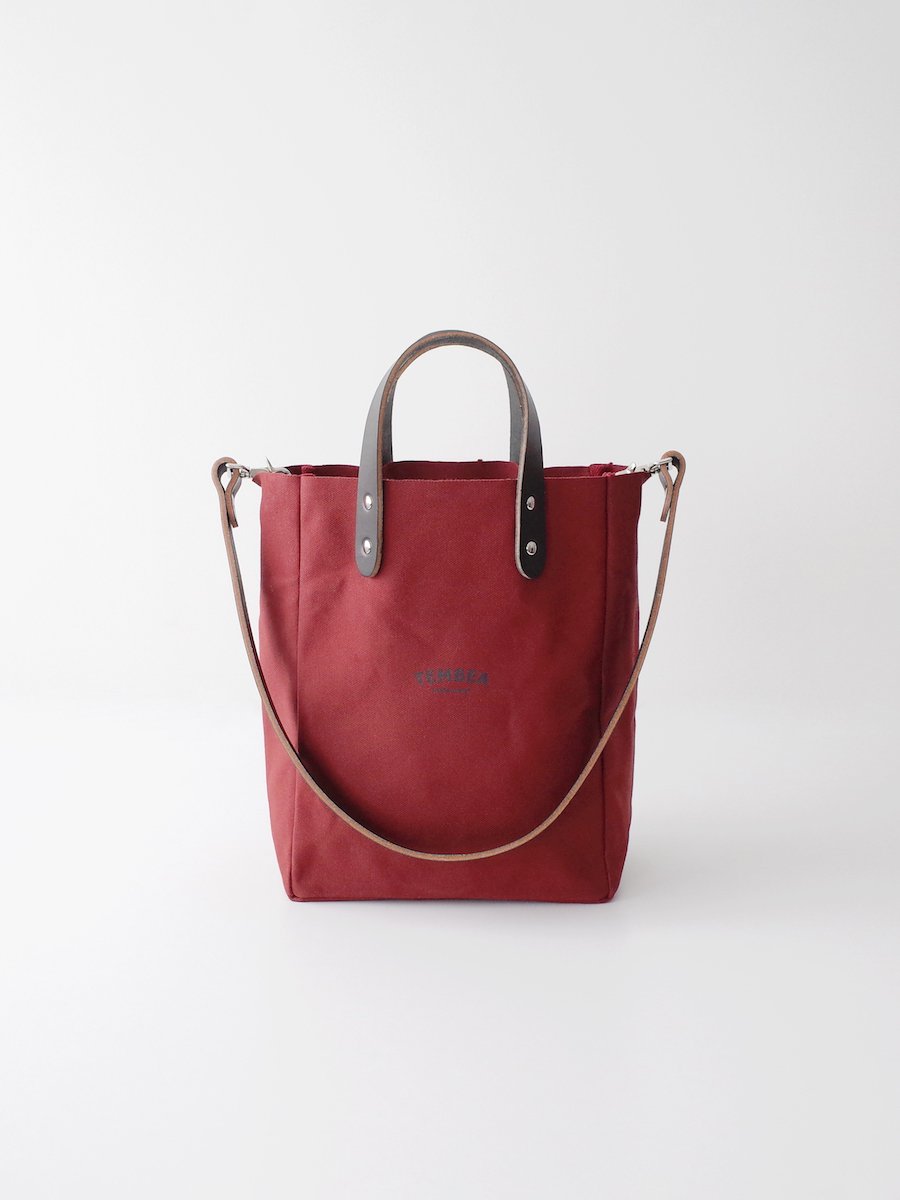 TEMBEA Club Tote XS Logo - Wine