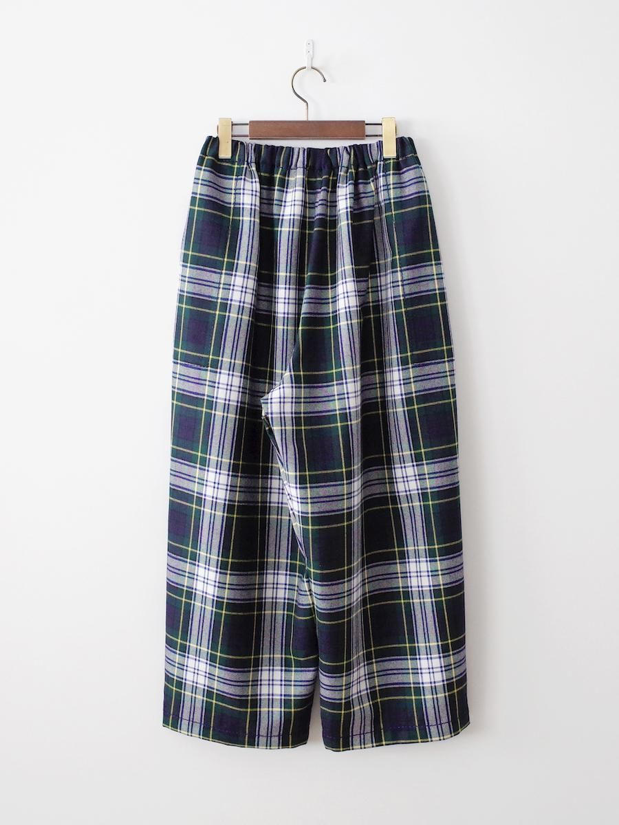 美品 homspun ウールタータンワンピース&スカーフ ゆったり 日本製 美品 homspun ウールタータンワンピース&スカーフ ゆったり 日本製