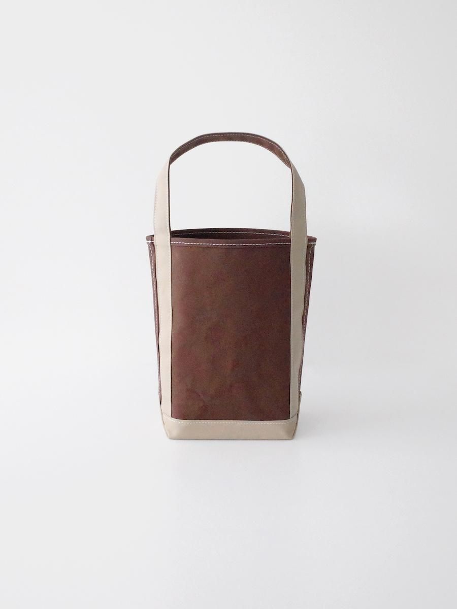 TEMBEA Baguette Tote Small - Brown / Light Khaki