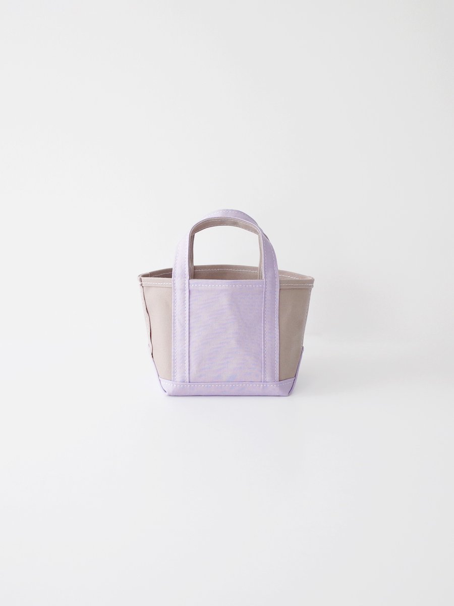 TEMBEA Tote Bag Pocket Mini - Gray / Lavender