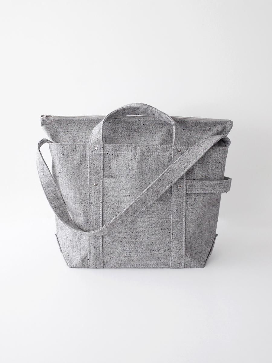 TEMBEA Harvest Tote Large - Gray Mix