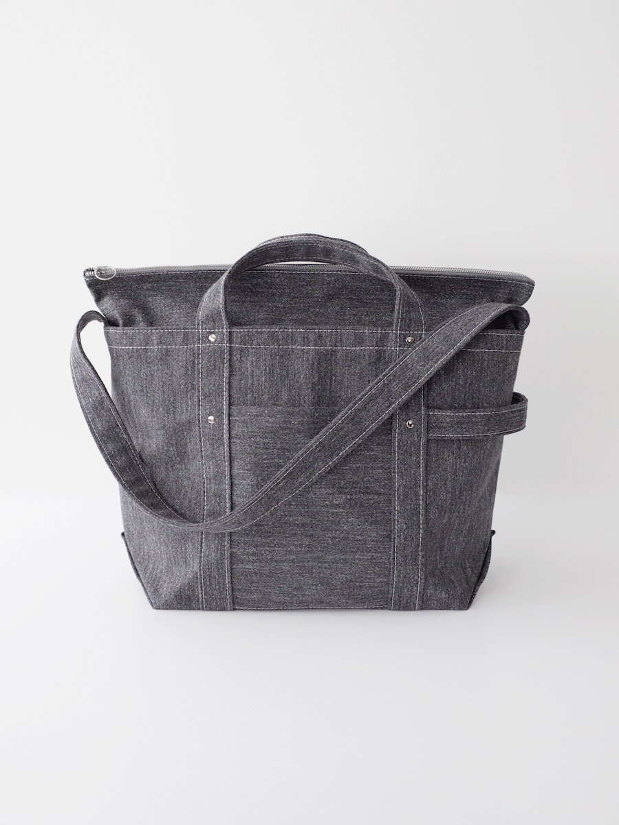 TEMBEA Harvest Tote Large - Charcoal Mix