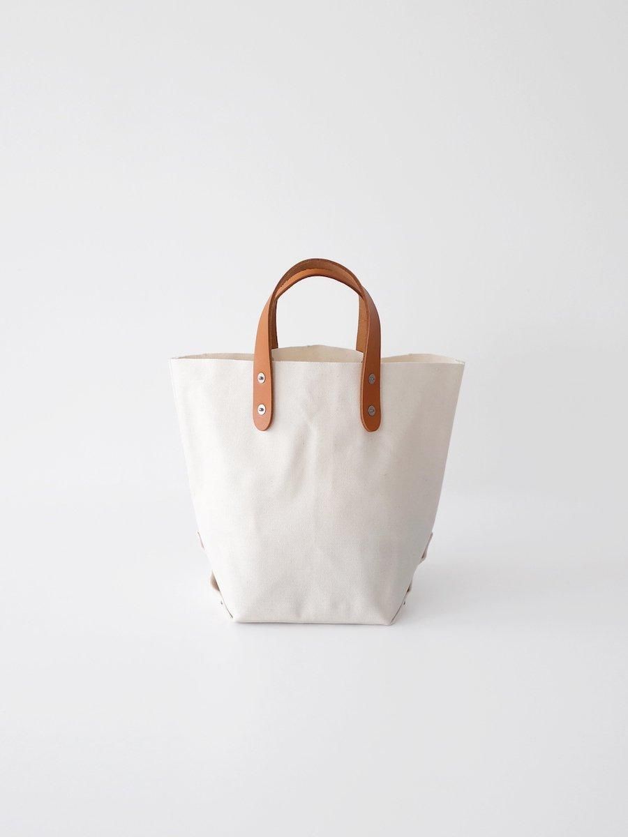 TEMBEA Delivery Tote Small Rivet - Natural / Camel