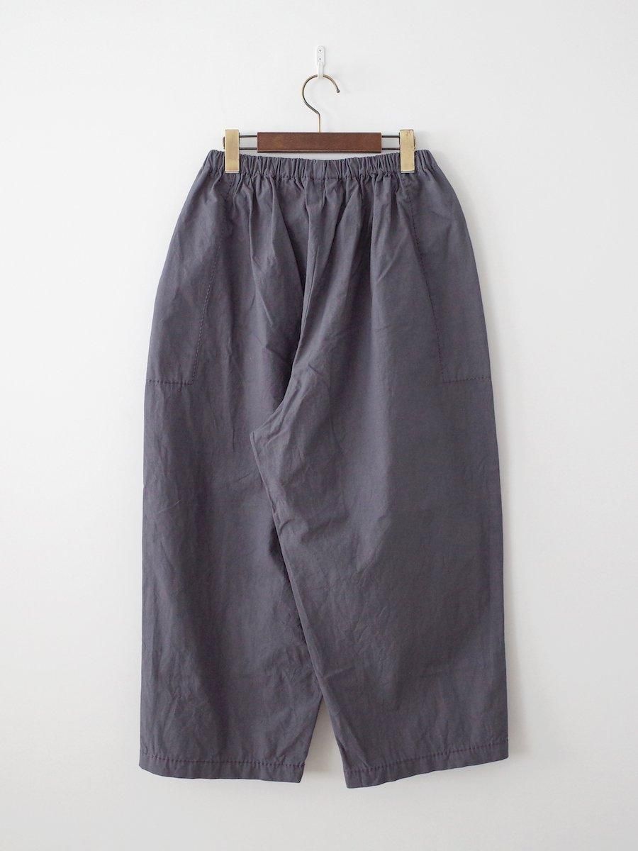 homspun(ホームスパン) バルキーシーチング厚手 ギャザーパンツ