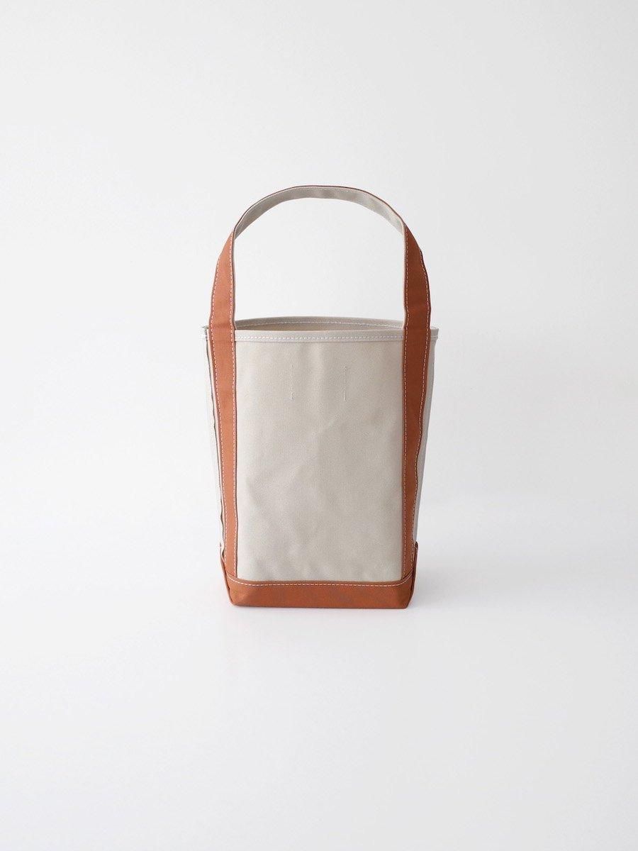 TEMBEA Baguette Tote Small - Light Beige / Coffee