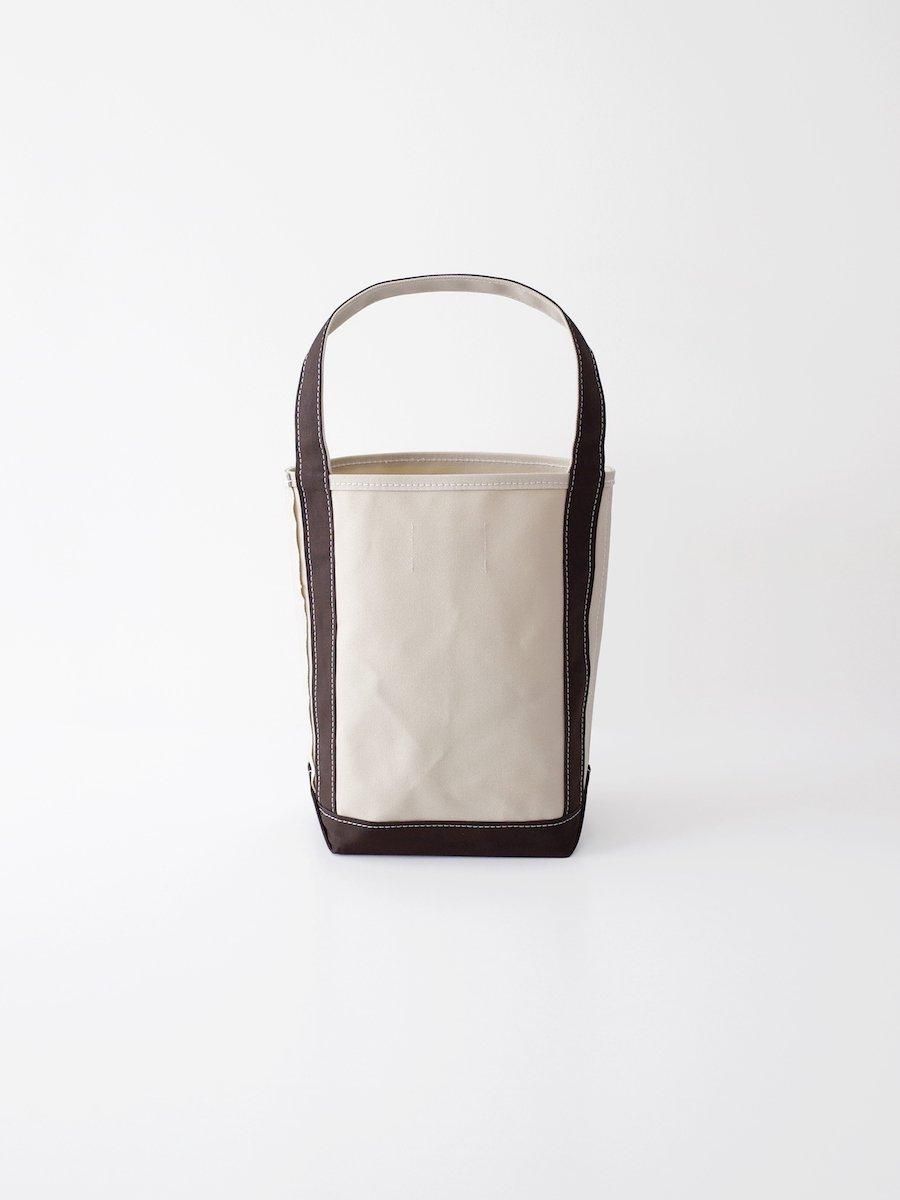 TEMBEA Baguette Tote Small - Light Beige / Choco