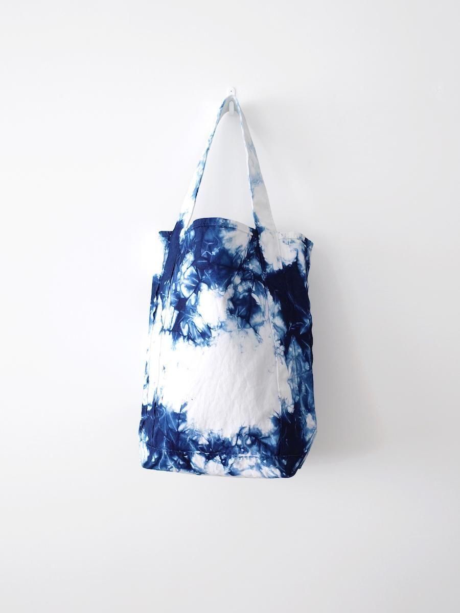 TEMBEA Baguette Tote - Indigo Tie-dye