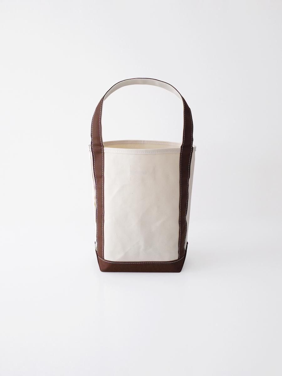 TEMBEA Baguette Tote Small - Natural / Dark Choco